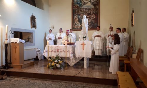 Biskup Križić u Svetom Roku predvodio svetkovinu župnog patrona Biskup Križić u Svetom Roku predvodio svetkovinu župnog patrona