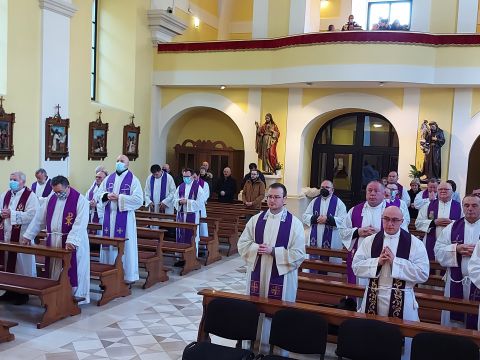 Gospićko-senjska biskupija - Predbožićni susret svećenika Gospićko-senjske biskupije