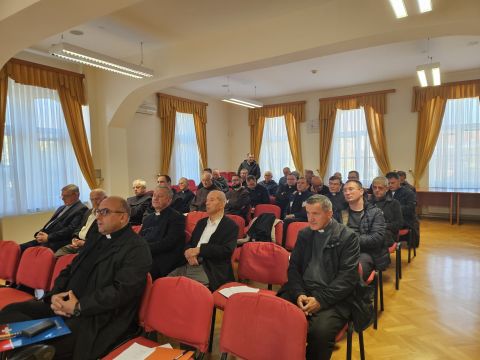 Gospićko-senjska biskupija - Svećenička rekolekcija u Gospiću