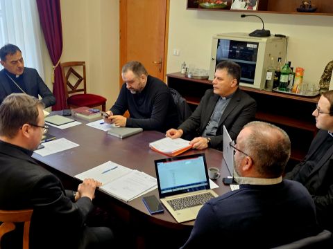 Gospićko-senjska biskupija - Susret dekana Gospićko-senjske biskupije s biskupom mons. Markom Medom