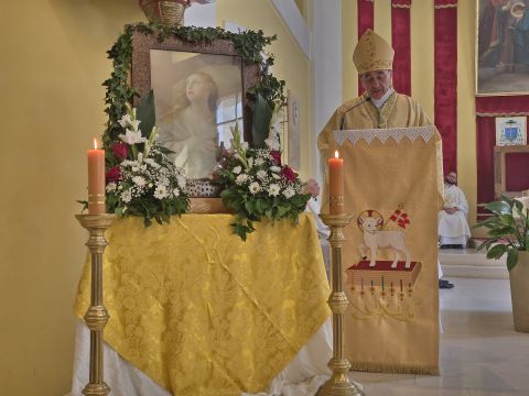 Gospićko-senjska biskupija - U Gospiću proslavljeni blagdan sv. Marije Magdalene, Dan grada i obljetnica posvete katedrale