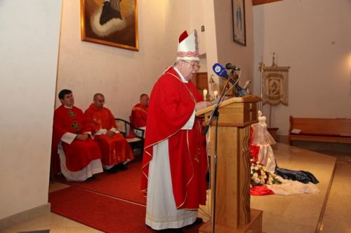 Biskup Bogović predvodio svetu misu povodom 28. obljetnice pada Saborskog