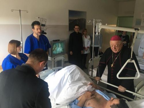 Na Svjetski dan bolesnika biskup Bogović predvodio svetu misu u Općoj bolnici Gospić
