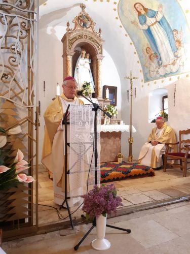 Svećenici Gospićko-senjske biskupije po četvrti put hodočastili Gospi od Krasna
