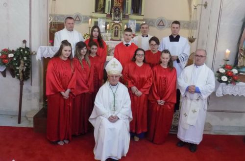 Biskup Križić na proslavi svetkovine Presvetog Trojstva na Modrušu