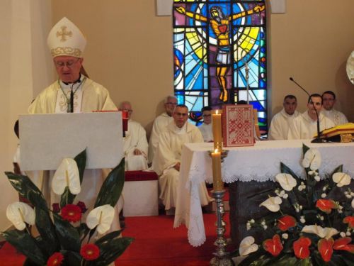 Biskup Križić na svetkovini Presvetog Srca Isusova na Voštarnici u Zadru