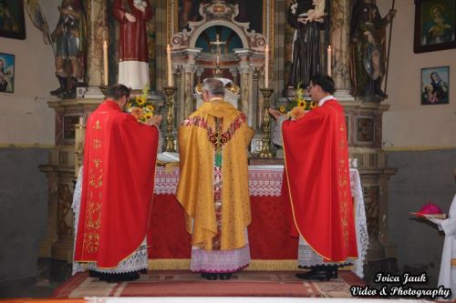 Kuželj: Biskup Križić na proslavi župnog zaštitnika