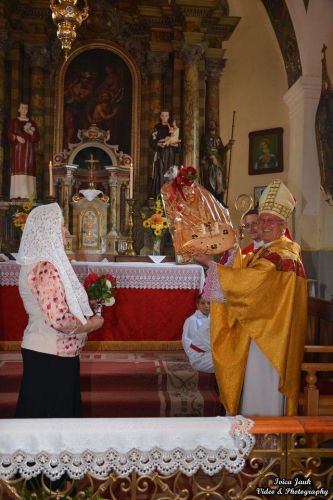 Kuželj: Biskup Križić na proslavi župnog zaštitnika