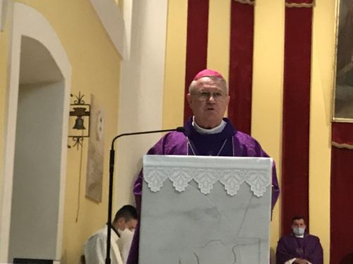 MISA U GOSPIĆU TRIDESET DANA NAKON PREMINUĆA POKOJNOG BISKUPA MILE BOGOVIĆA