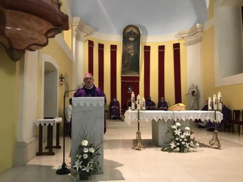 MISA U GOSPIĆU TRIDESET DANA NAKON PREMINUĆA POKOJNOG BISKUPA MILE BOGOVIĆA
