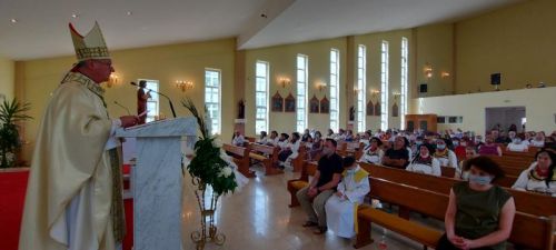 BISKUP GOSPIĆKO-SENJSKI ZDENKO KRIŽIĆ PREDVODIO SLAVLJE SV. IVANA KRSTITELJA I 20. OBLJETNICU CRKVE NJEMU POSVEĆENE U GRAČACU