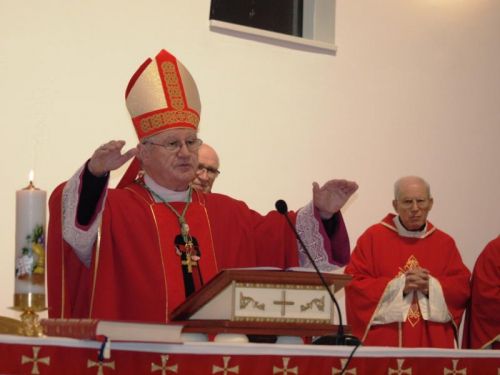 Biskup Križić predvodio Stepinčevo na Bilom brigu u Zadru