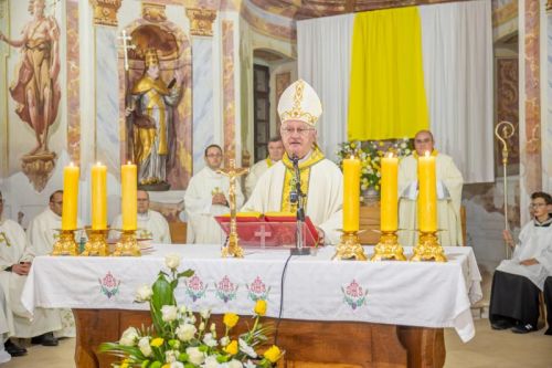 Biskup Križić na proslavi sv. Jeronima u župi Štrigova
