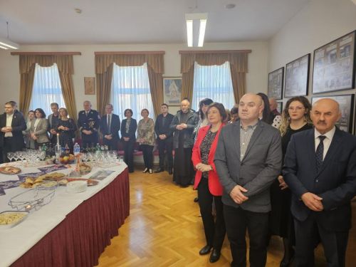 Božićno primanje dijecezanskog upravitelja mons. Richarda Pavlića