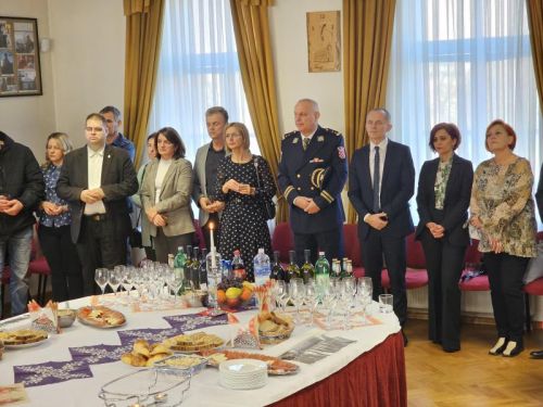 Božićno primanje dijecezanskog upravitelja mons. Richarda Pavlića