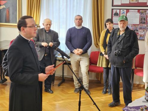 Božićno primanje dijecezanskog upravitelja mons. Richarda Pavlića