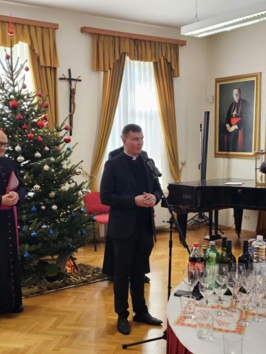 Božićno primanje dijecezanskog upravitelja mons. Richarda Pavlića