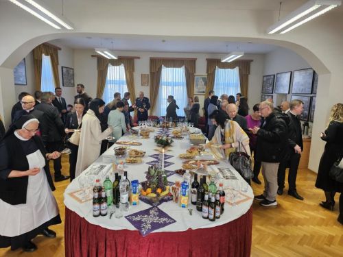 Božićno primanje dijecezanskog upravitelja mons. Richarda Pavlića
