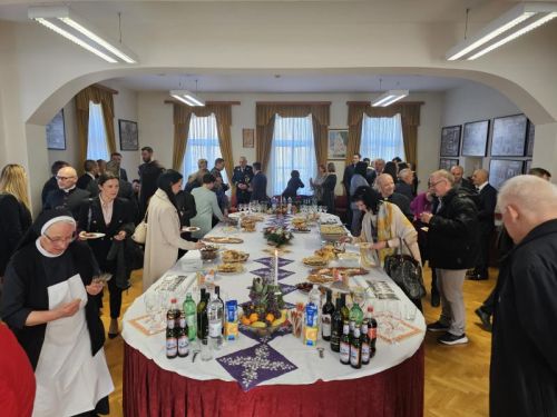 Božićno primanje dijecezanskog upravitelja mons. Richarda Pavlića