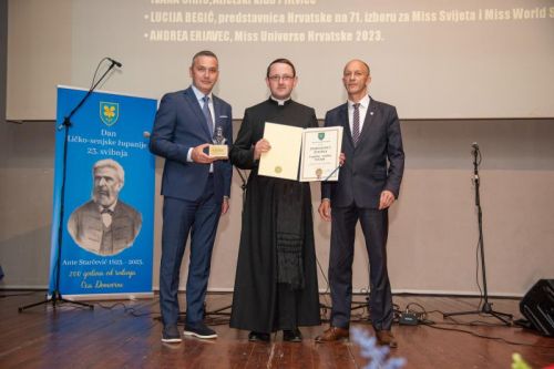 Zahvalnica Gospićko-senjskoj biskupiji