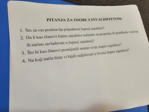 Biskupijski susret osoba s invaliditetom i osoba s poteškoćama u razvoju