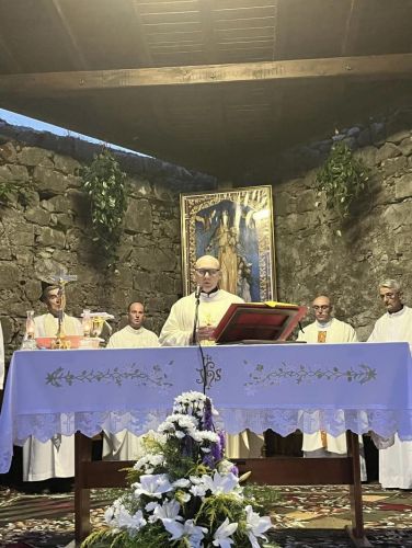 Bdijenje uoči Velike Gospe u Svetištu Gospe od Čudesa u Oštarijama