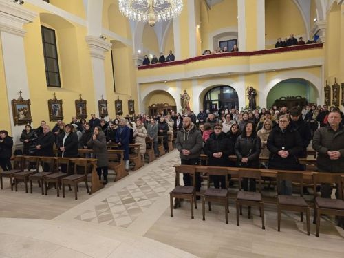 Prvi dan trodnevnice uoči ređenja mons. Marka Mede