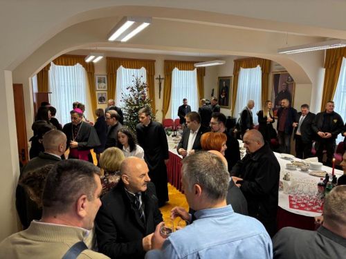 BOŽIĆNO PRIMANJE BISKUPA MARKA MEDE