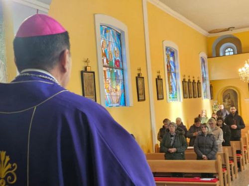Posjet biskupa mons. Marka Mede svetištu Majke Božje od Krasna