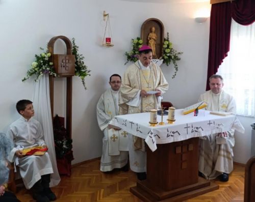Biskup Marko Medo predvodio misno slavlje u Samostanu sv. Josipa u Otočcu