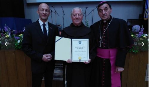 Fra Juro Marčinković odlikovan priznanjem Ličko-senjske županije