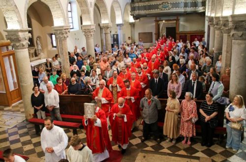 Prolavljena svetkovina sv. KVIRINA, ZAŠTITNIKA KRČKE BISKUPIJE I GRADA KRKA