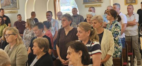 Blagoslov novog oltara i mozaika svetog Ante
