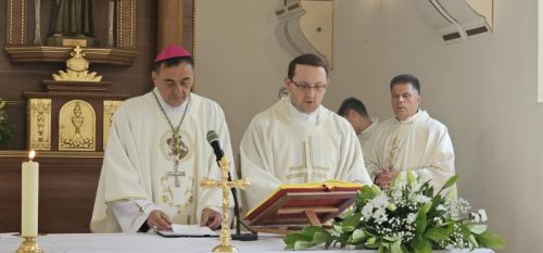 Blagoslov novog oltara i mozaika svetog Ante
