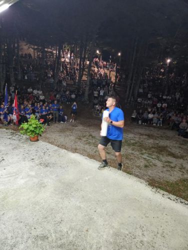 Misa bdijenja uoči Velike Gospe u svetištu Majke Božje od Krasna