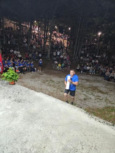 Misa bdijenja uoči Velike Gospe u svetištu Majke Božje od Krasna