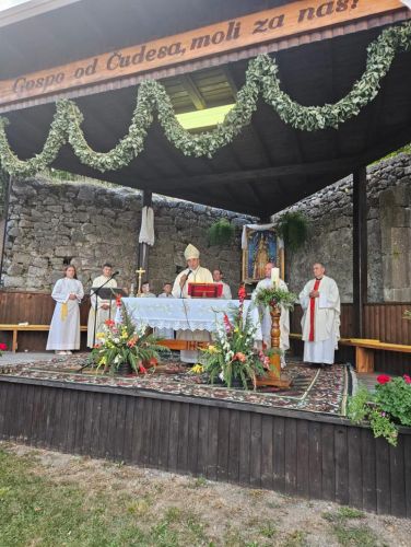 Proslava Velike Gospe u Ogulinskim Oštarijama
