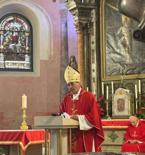 Biskup Marko Medo na blagdan Uzvišenja Sv. Križa predvodio misno slavlje u Ogulinu