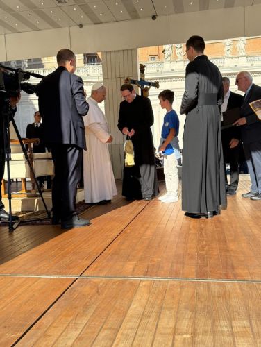Hodočasnici Gospićko-senjske biskupije na općoj audijenciji s Papom Lavom XIV.