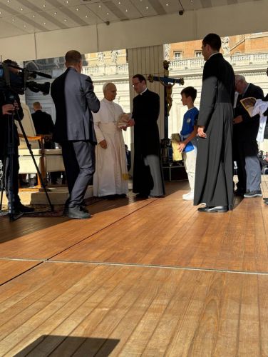 Hodočasnici Gospićko-senjske biskupije na općoj audijenciji s Papom Lavom XIV.