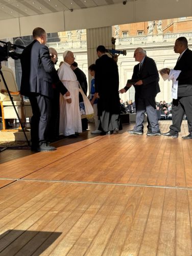 Hodočasnici Gospićko-senjske biskupije na općoj audijenciji s Papom Lavom XIV.