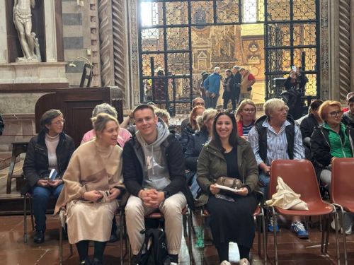 Završetak hodočašća i zahvala biskupa Marka Mede Završetak hodočašća i zahvala biskupa Marka Mede