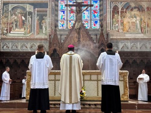 Završetak hodočašća i zahvala biskupa Marka Mede Završetak hodočašća i zahvala biskupa Marka Mede