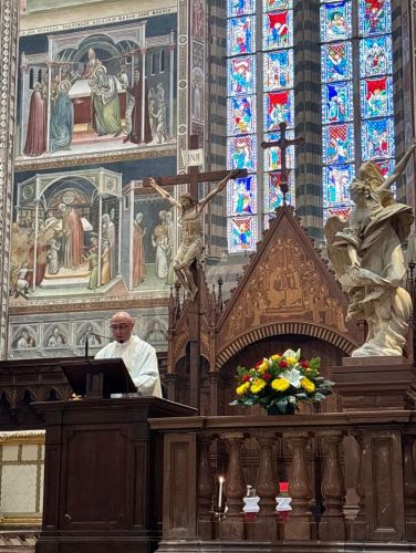 Završetak hodočašća i zahvala biskupa Marka Mede Završetak hodočašća i zahvala biskupa Marka Mede