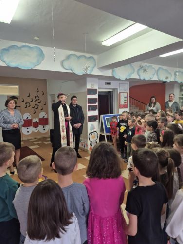 Biskup Marko Medo blagoslovio vrtić Pahuljica u Gospiću