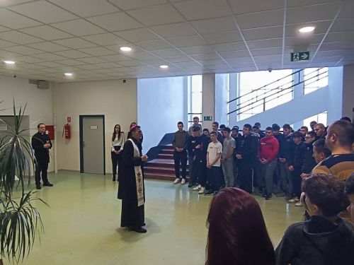 Blagoslov učenika i djelatnika Strukovne škole Gospić Blagoslov učenika i djelatnika Strukovne škole Gospić