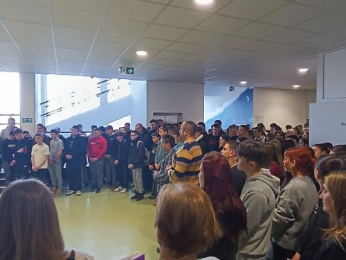 Blagoslov učenika i djelatnika Strukovne škole Gospić Blagoslov učenika i djelatnika Strukovne škole Gospić