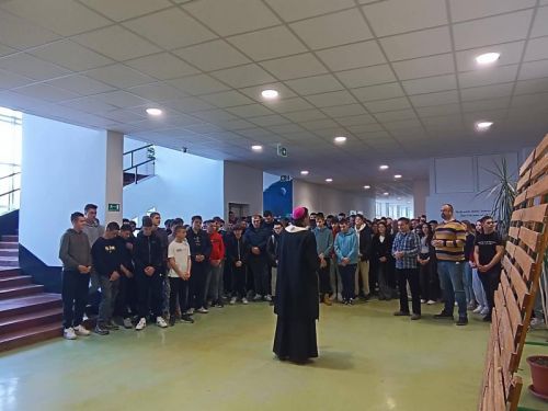 Blagoslov učenika i djelatnika Strukovne škole Gospić Blagoslov učenika i djelatnika Strukovne škole Gospić