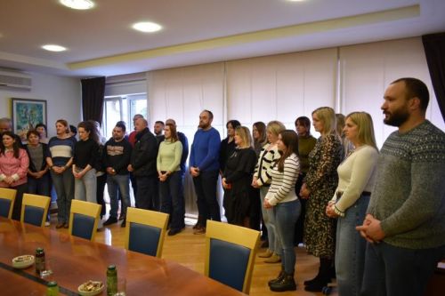 Blagoslov zaposelnika i radnih prostora Grada Gospića