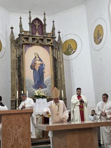 Posveta novog oltara u župi Gospe Karmelske u Smiljanu